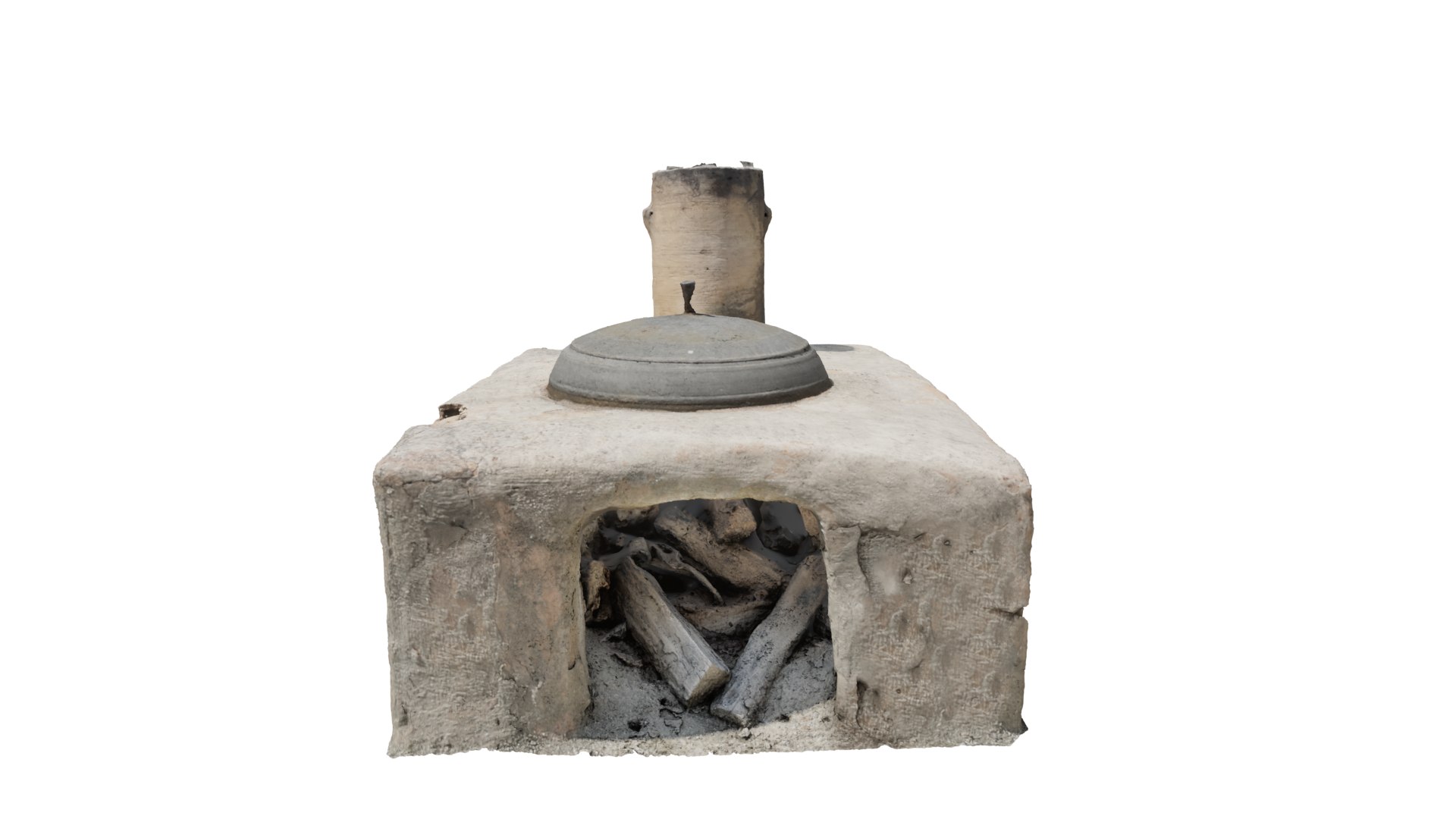 Korean Traditional Furnace AhGoongYi 3D TurboSquid 1835937