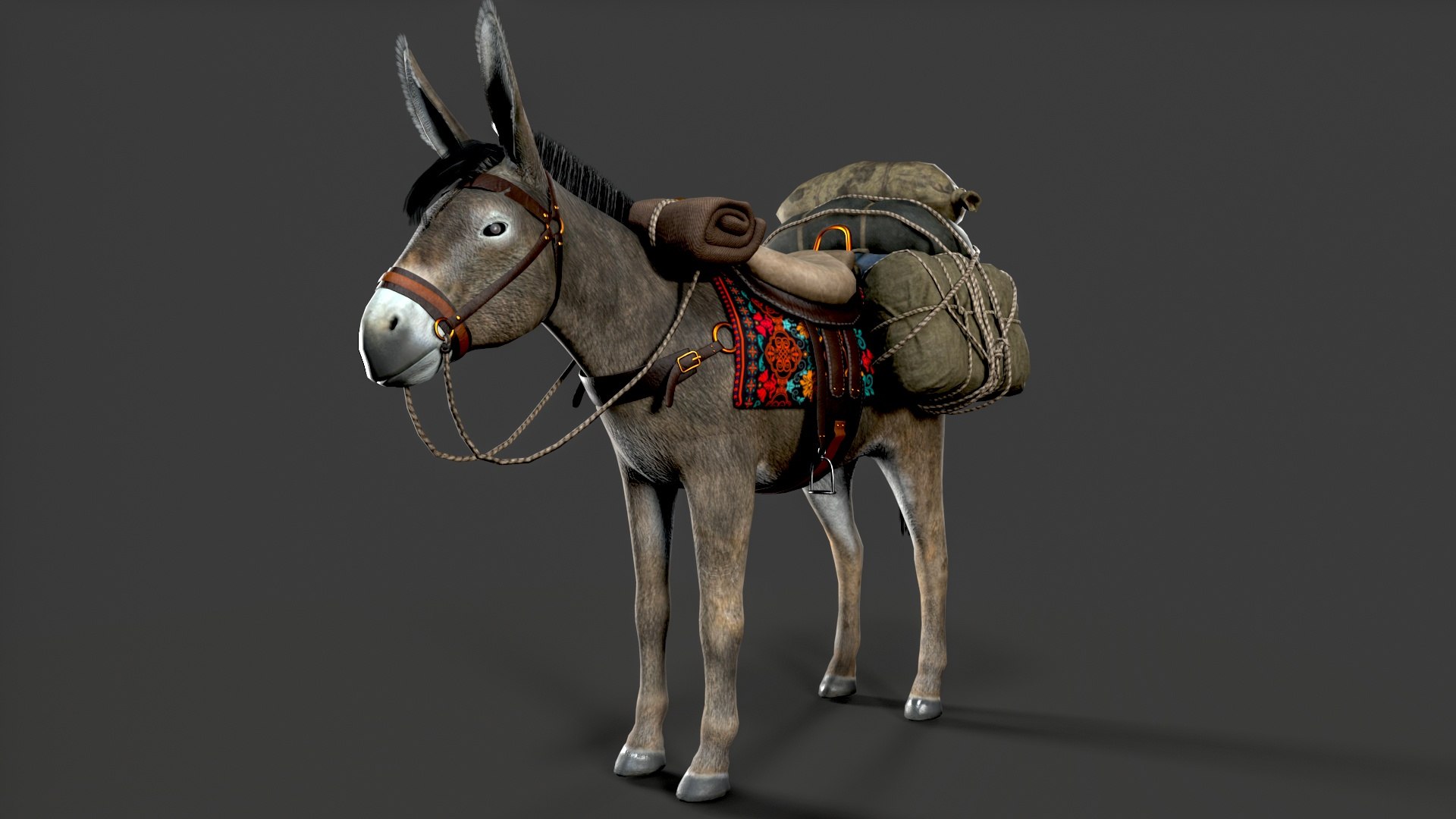 donkey Animals model https://p.turbosquid.com/ts-thumb/B2/NyjXoG/Hd/untitled_008/jpg/1761727113/1920x1080/fit_q87/642fc33b898d13844013d23dd71f70b015905f63/untitled_008.jpg