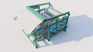 Belt Filter Press 3D Model
