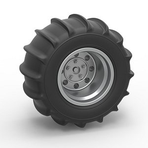 Rear wheel for Dune Buggy 6 Scale 1 to 25