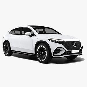 3D Mercedes-Benz EQS SUV