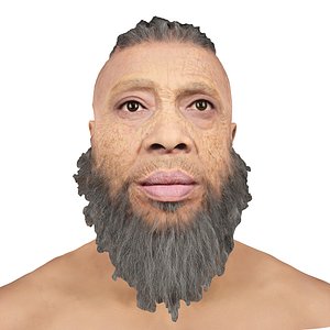 Elderly man model