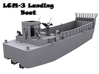 LCM-3 Landing Boat