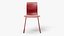 modern classroom chair 3D model