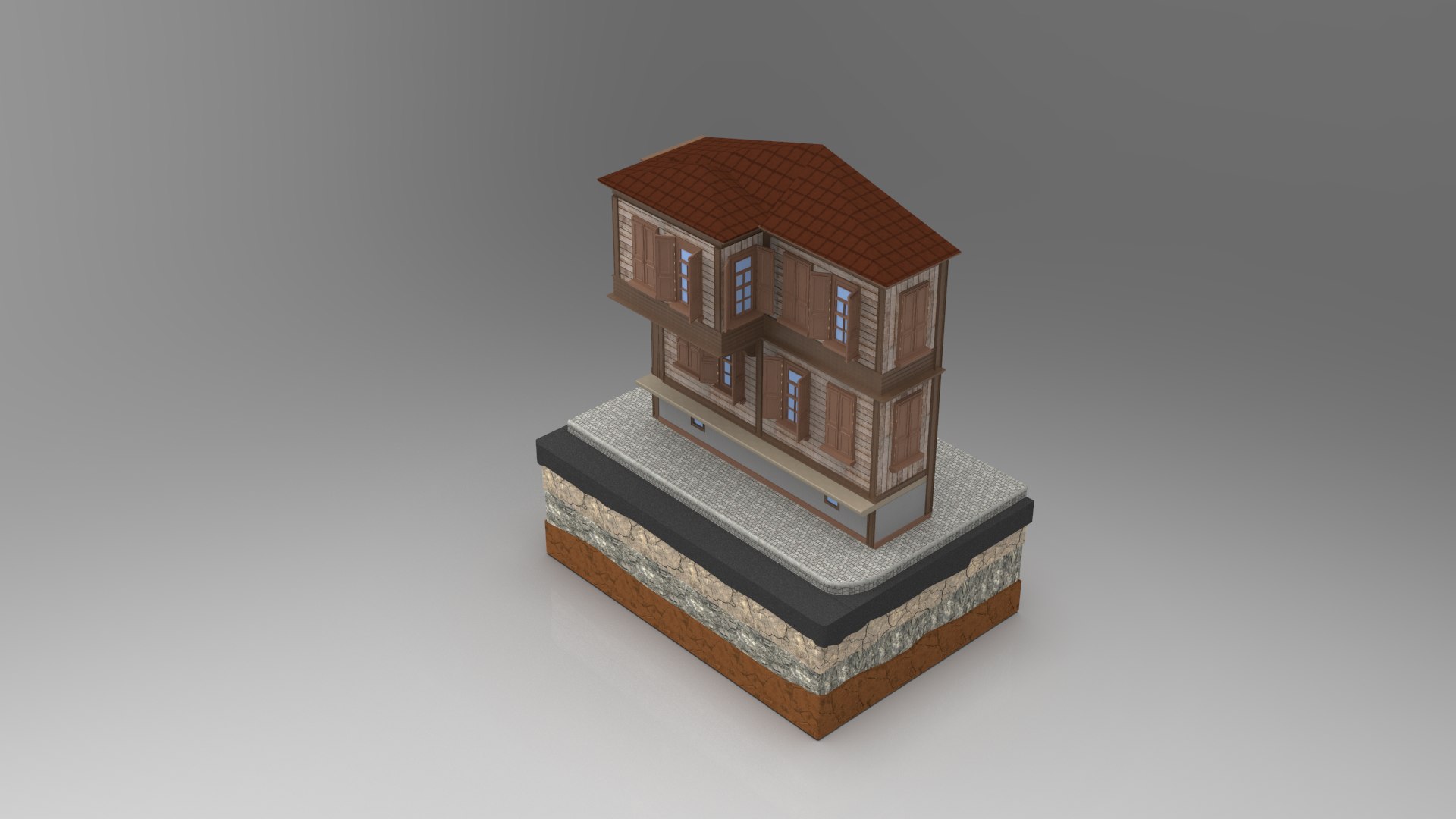 Istanbul stone building model - TurboSquid 1564567