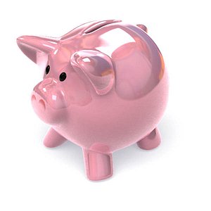 lwo pig piggybank bank