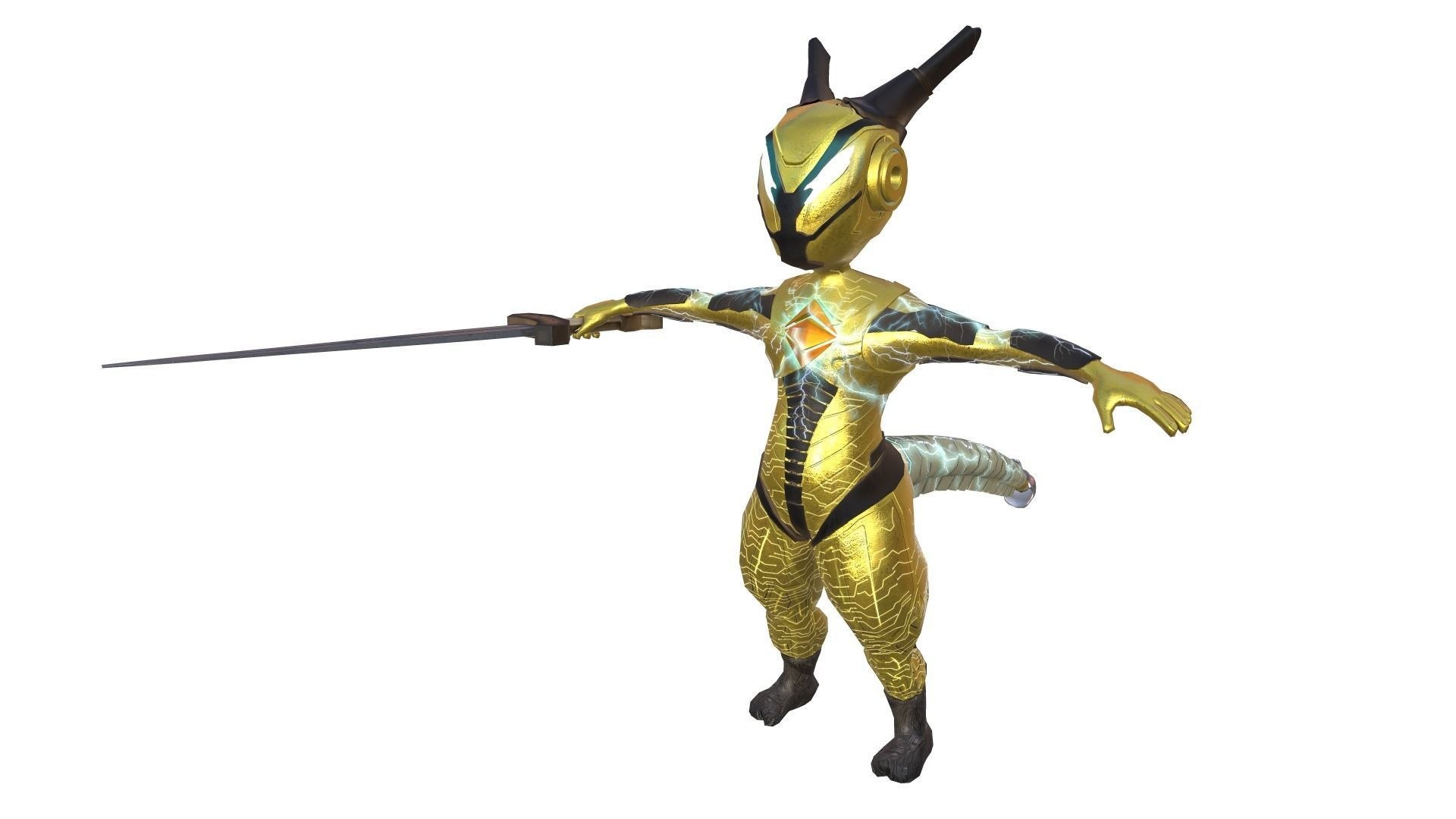 3D Ethereum Ranger - TurboSquid 1863438