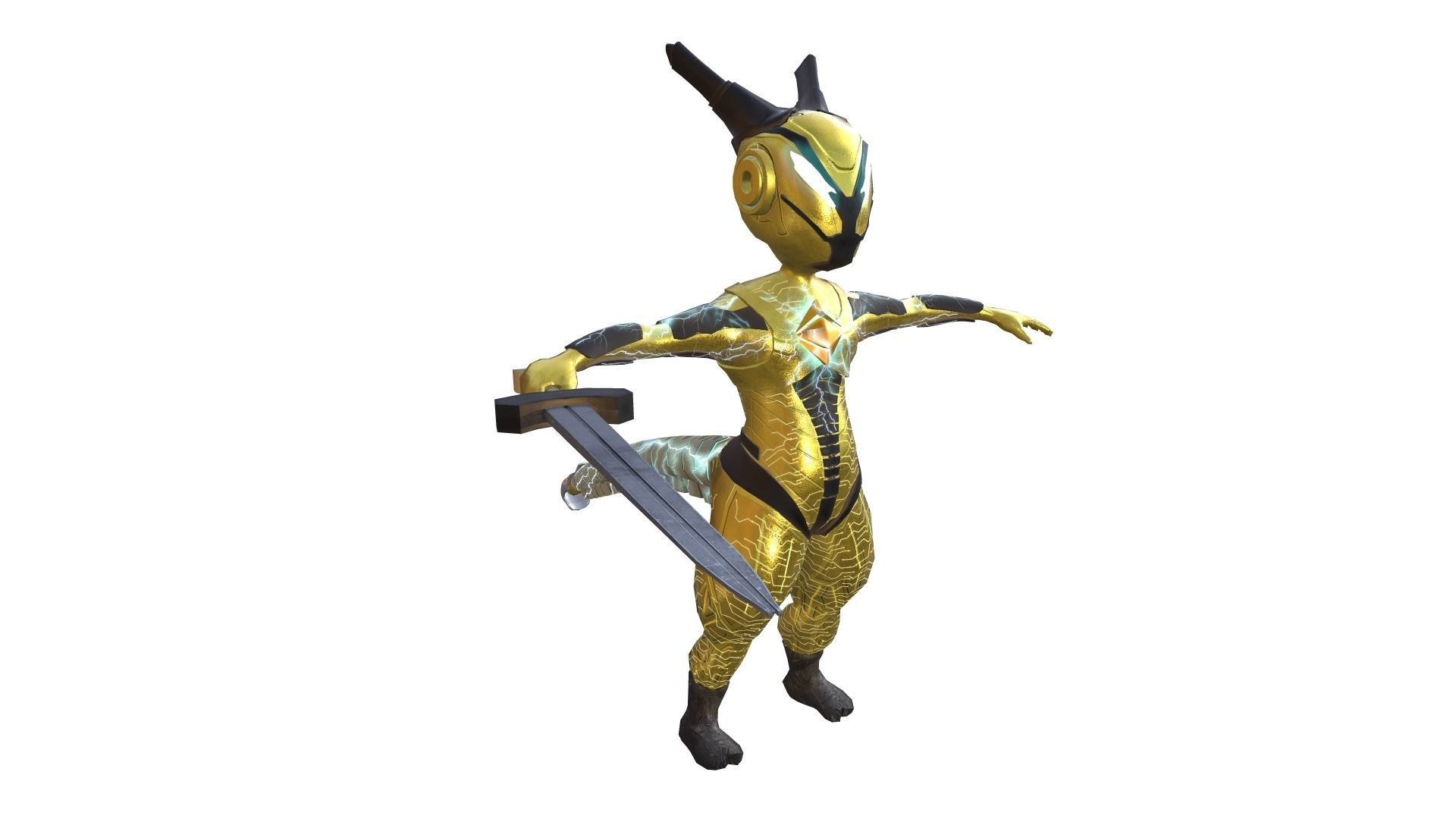 3D Ethereum Ranger - TurboSquid 1863438