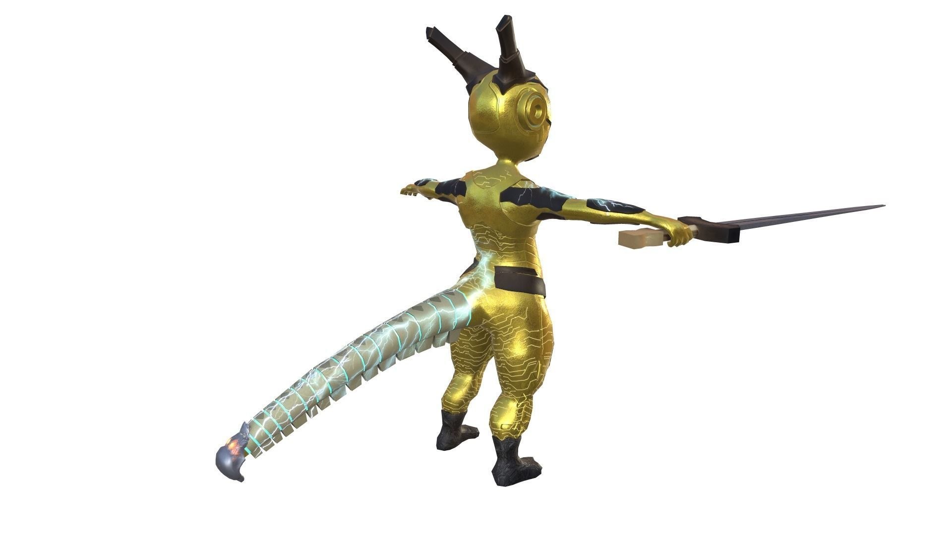 3D Ethereum Ranger - TurboSquid 1863438