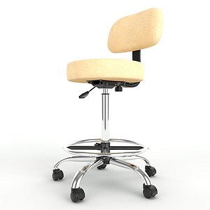 3d max ergonomic stool height adjustment