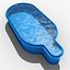 3d model garden pool