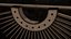 Vintage 1920s Typewriter Detailed PBR Subdivision Ready