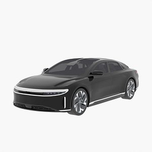 Generic Electric Sedan 3D model