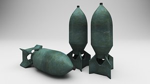Old Bomb 3D model