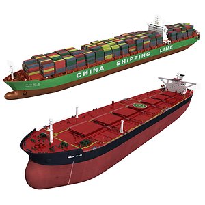 Cargo ships collection 2