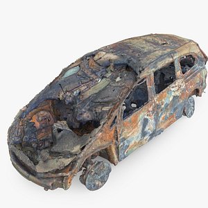 Burned Car Wreck 18