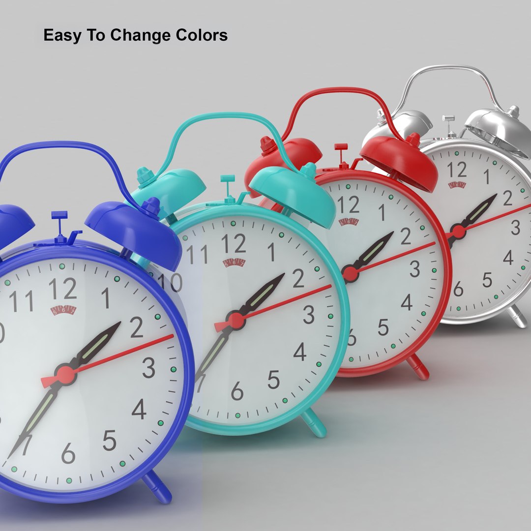3D Alarm Clock https://p.turbosquid.com/ts-thumb/B2/voR1qL/US/p08/jpg/1646016714/1920x1080/fit_q87/02d7758ee87002ad15c4d657e8054f7a458fba50/p08.jpg