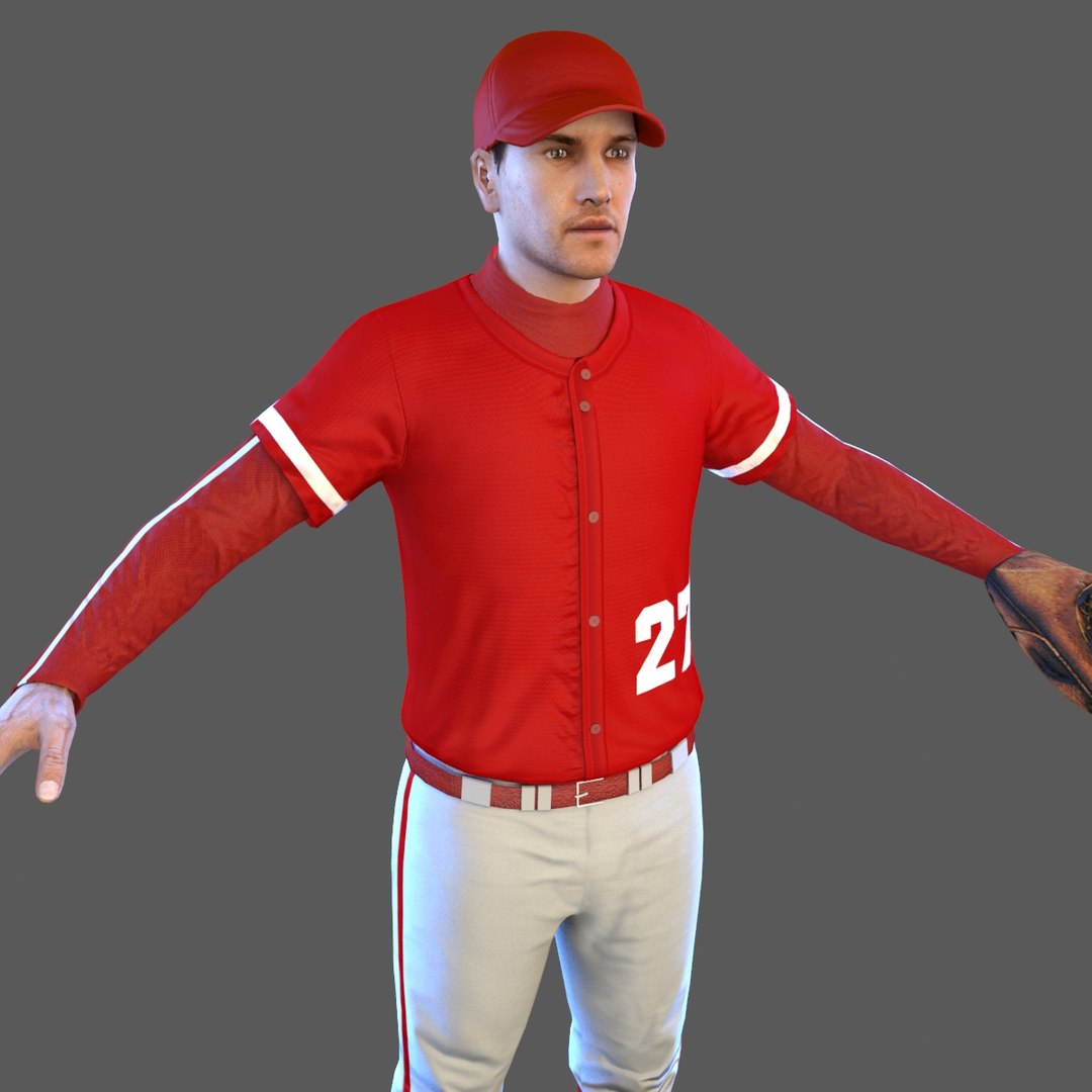Baseball player ball 3D - TurboSquid 1463028