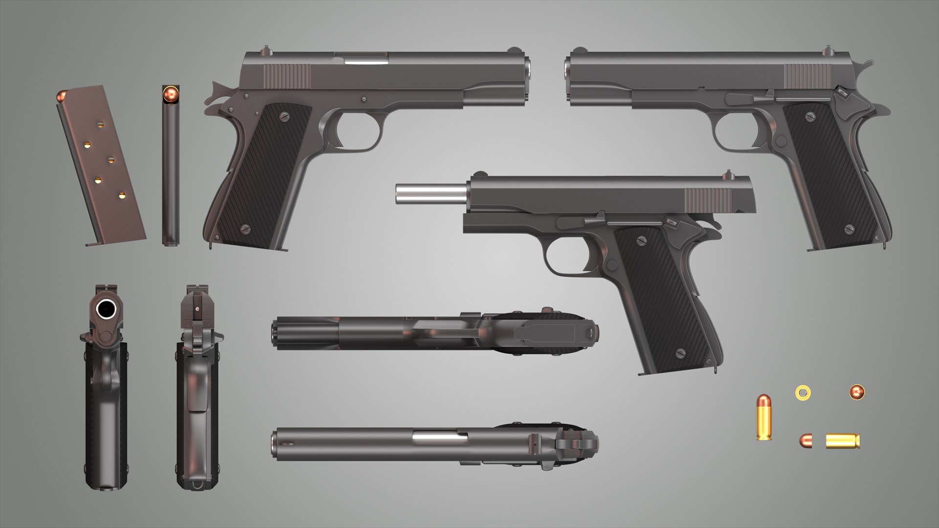 Colt M1911 A1 3ds Max model https://p.turbosquid.com/ts-thumb/B2/y4MpSg/Gr/18m1911a1/jpg/1702885627/1920x1080/fit_q87/06ec0b3f851675f7b1443335530021d8c9870dd0/18m1911a1.jpg