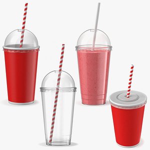Plastic cups collection