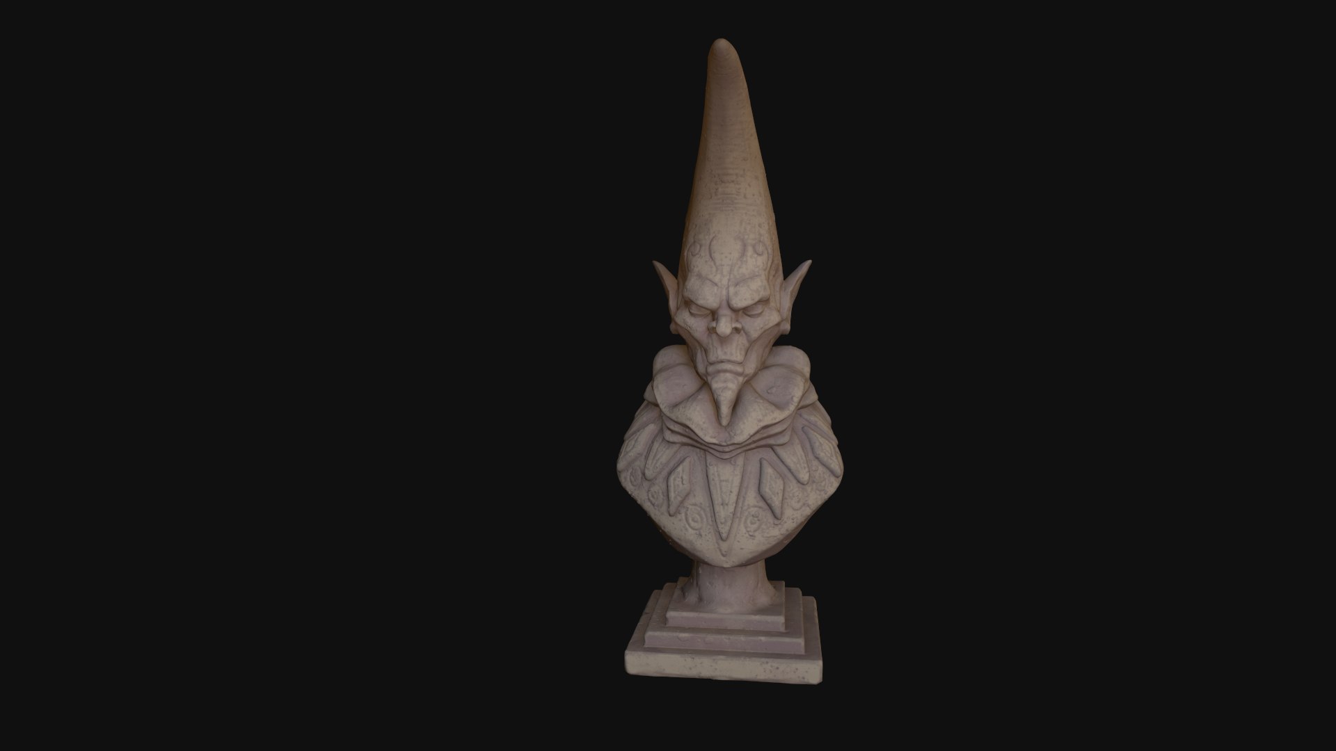 3D Bust Of A Troll - TurboSquid 2039156