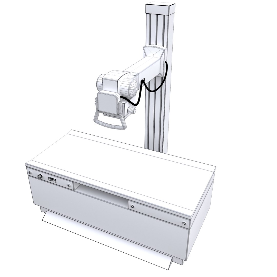 3D Model Radiography Machine - TurboSquid 2137444