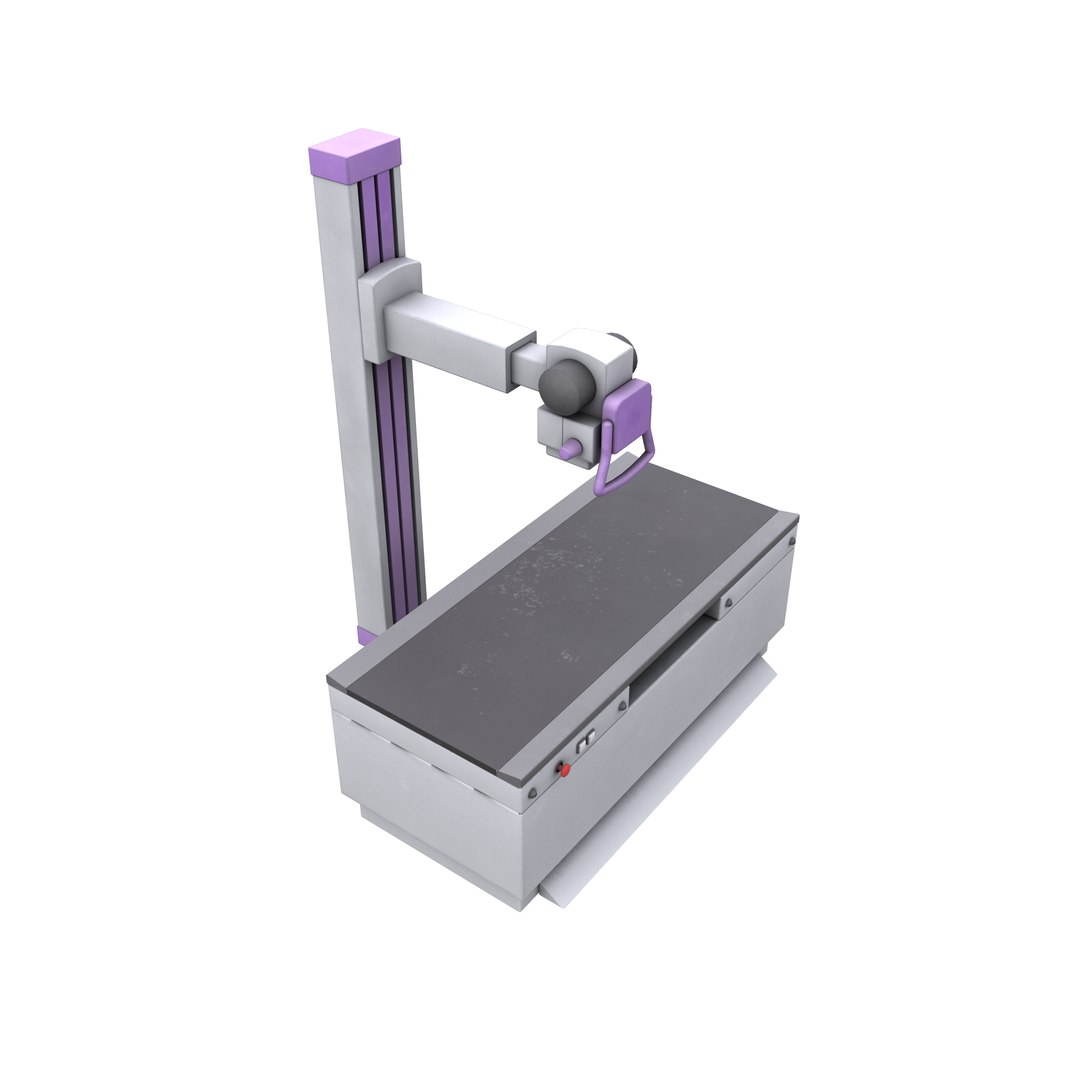 3D Model Radiography Machine - TurboSquid 2137444