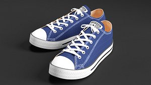 converse star sneakers 3d 3ds