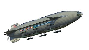3D Atoms for peace dirigible