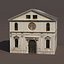 Church Low Poly 3d Model