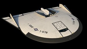 Lenticular Reentry Vehicle model