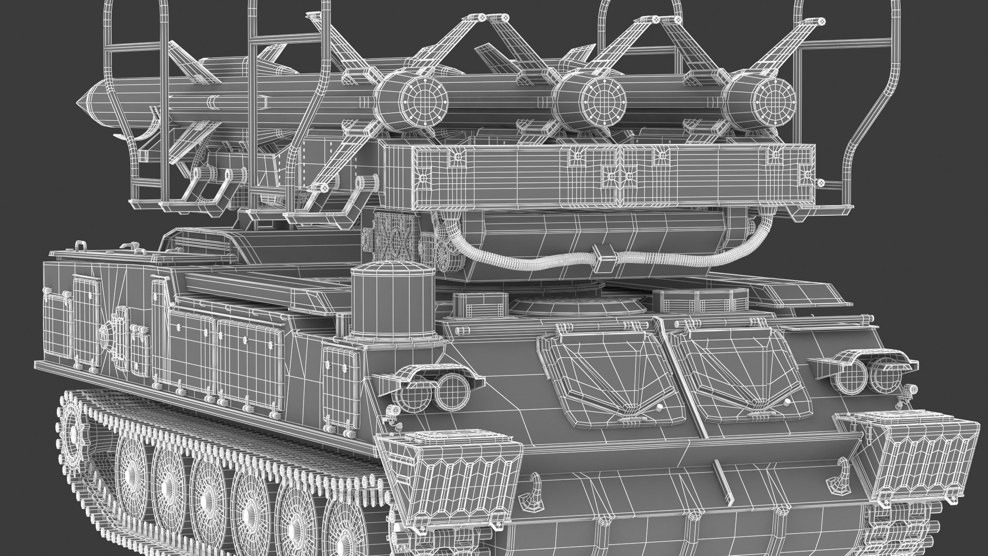 2k12 Kub Sa-6 3D Model - TurboSquid 1478406