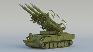 2k12 kub sa-6 3D model