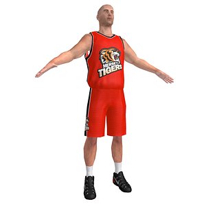 3d basketball player