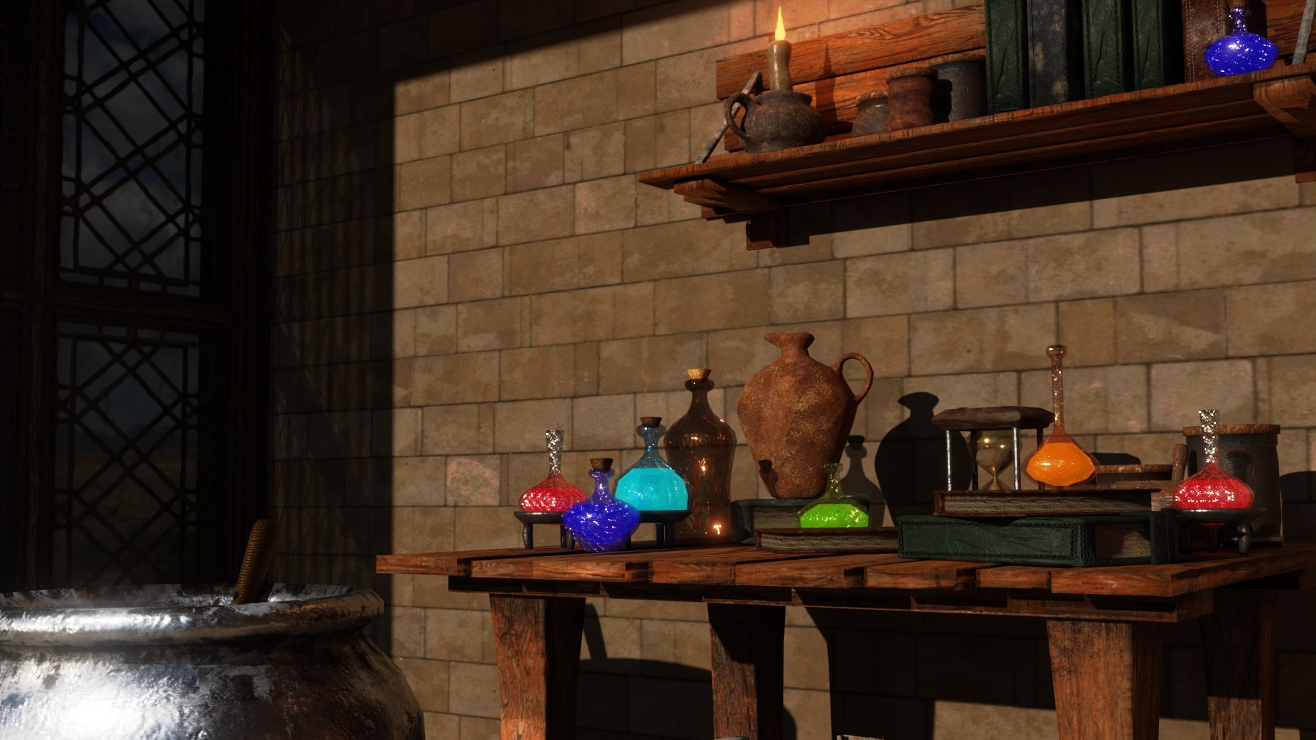 Alchemy Set 3D Model - TurboSquid 2325939
