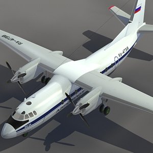 max aircraft an-24 transport aeroflot