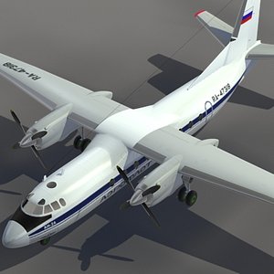 AN-24 Aeroflot (Russia)