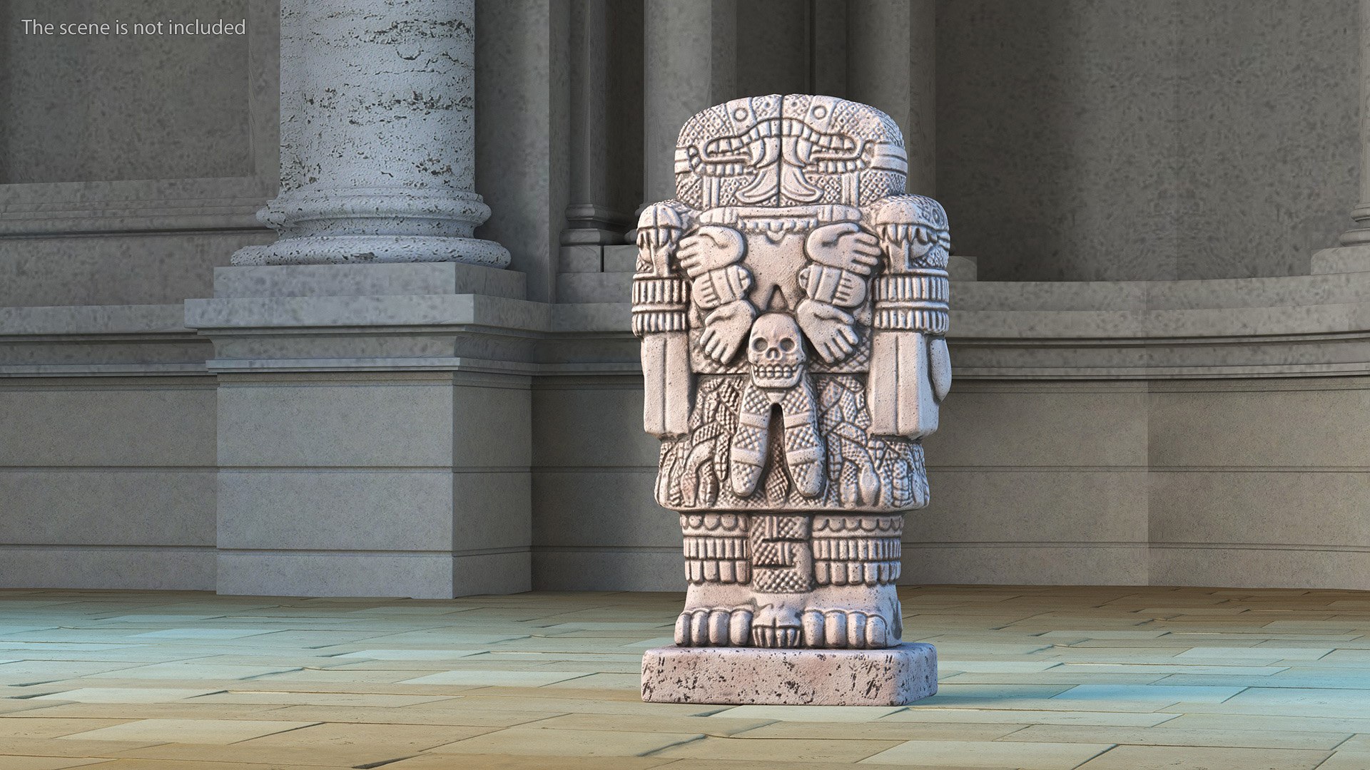 Coatlicue Aztec Decorative Statue For 3D Print 3D Model - TurboSquid ...