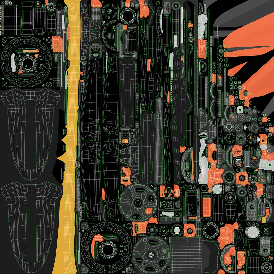 Electric motorcycle Tenako 3D model https://p.turbosquid.com/ts-thumb/B3/TnONEk/5w/uvw_map_17/jpg/1664295843/1920x1080/fit_q87/0d19386f1c153c8a1f5ed7f79a50a33274c8ca48/uvw_map_17.jpg