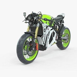 Electric motorcycle Tenako 3D model