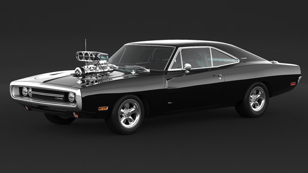 Dodge charger 1970 3D model - TurboSquid 1583104