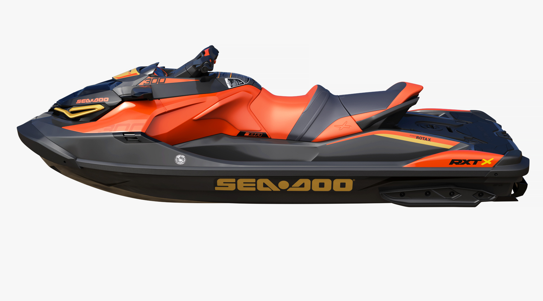 modelo 3d Sea-Doo RXT-X 300 Red Performance Watercraft 2019 ...