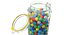 3D Four Candy jars model
