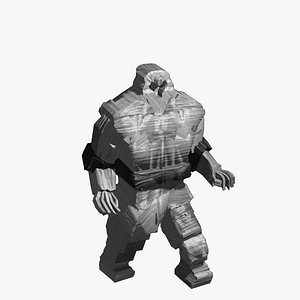 robot character 3D model
