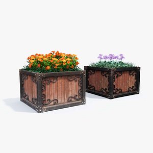 3D flowerbed