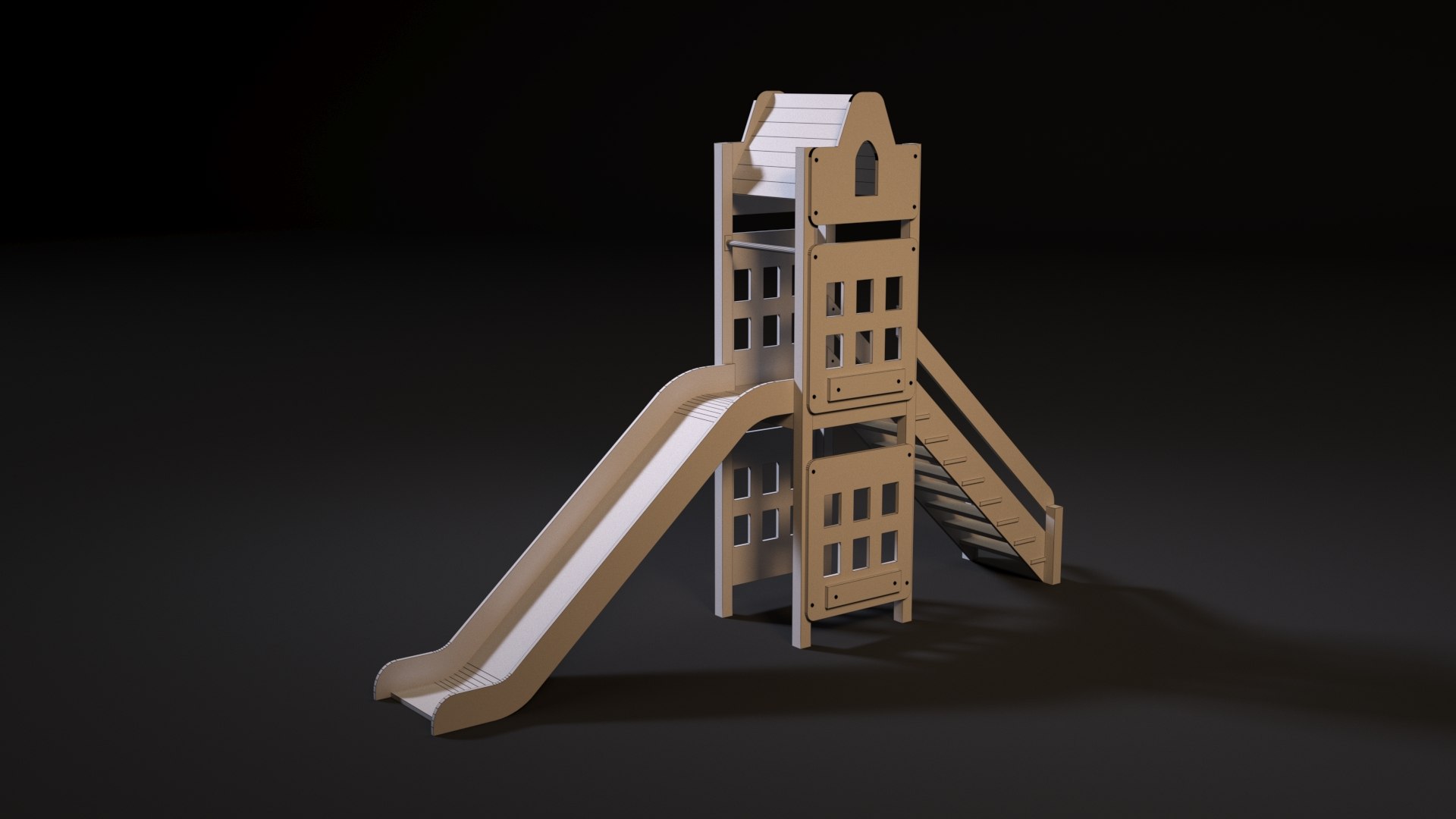 3D Children's slide model - TurboSquid 1739095