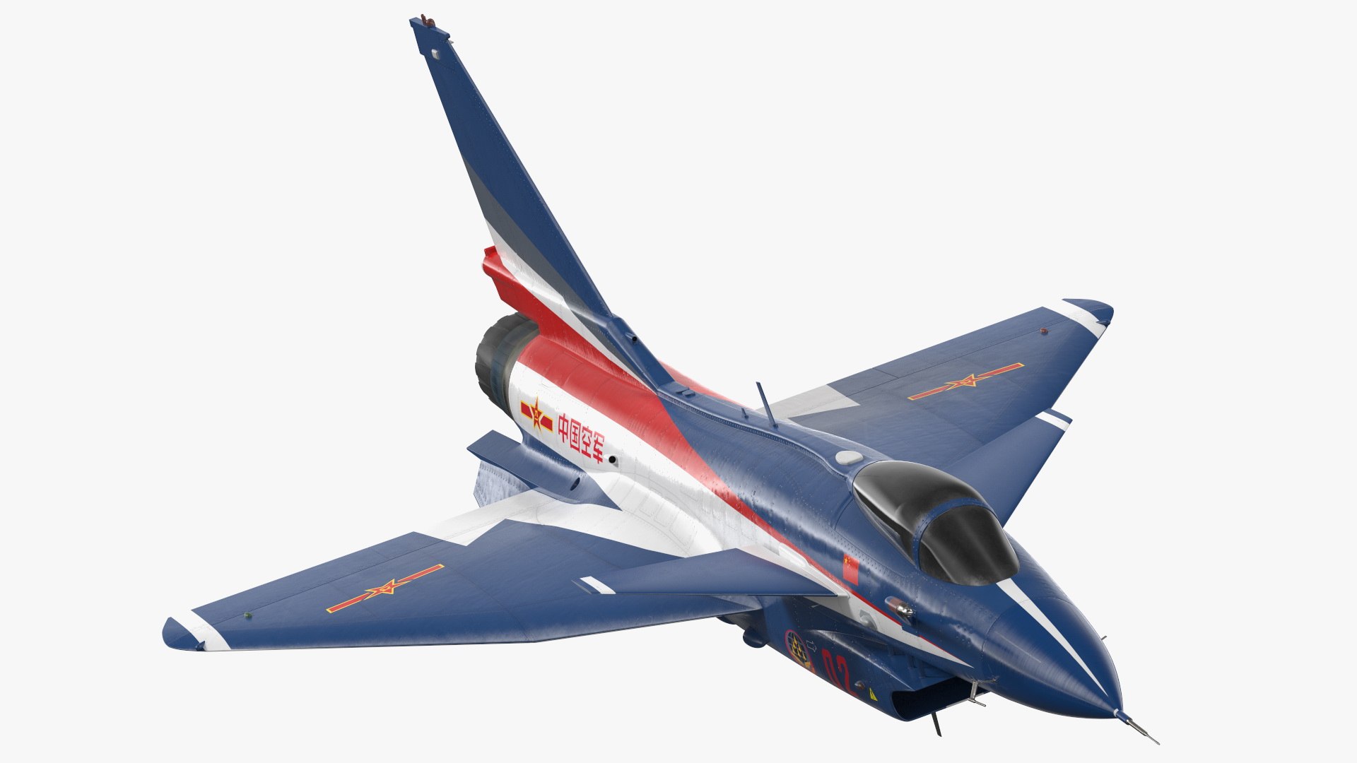 J10 Aerobatic Team Exterior Only 3D model preview