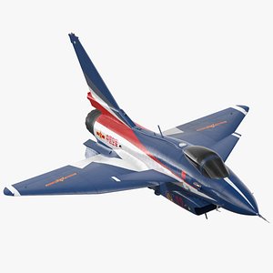J10 Aerobatic Team Exterior Only 3D model