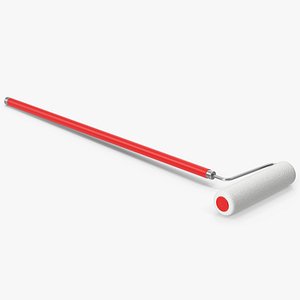 Red Paint Roller