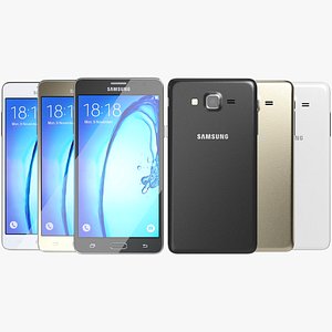 3d model realistic samsung galaxy on7